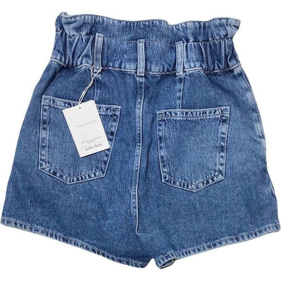 𝅺& Other Stories Paperbag Waist Jeans Shorts - Picture 8 of 8
